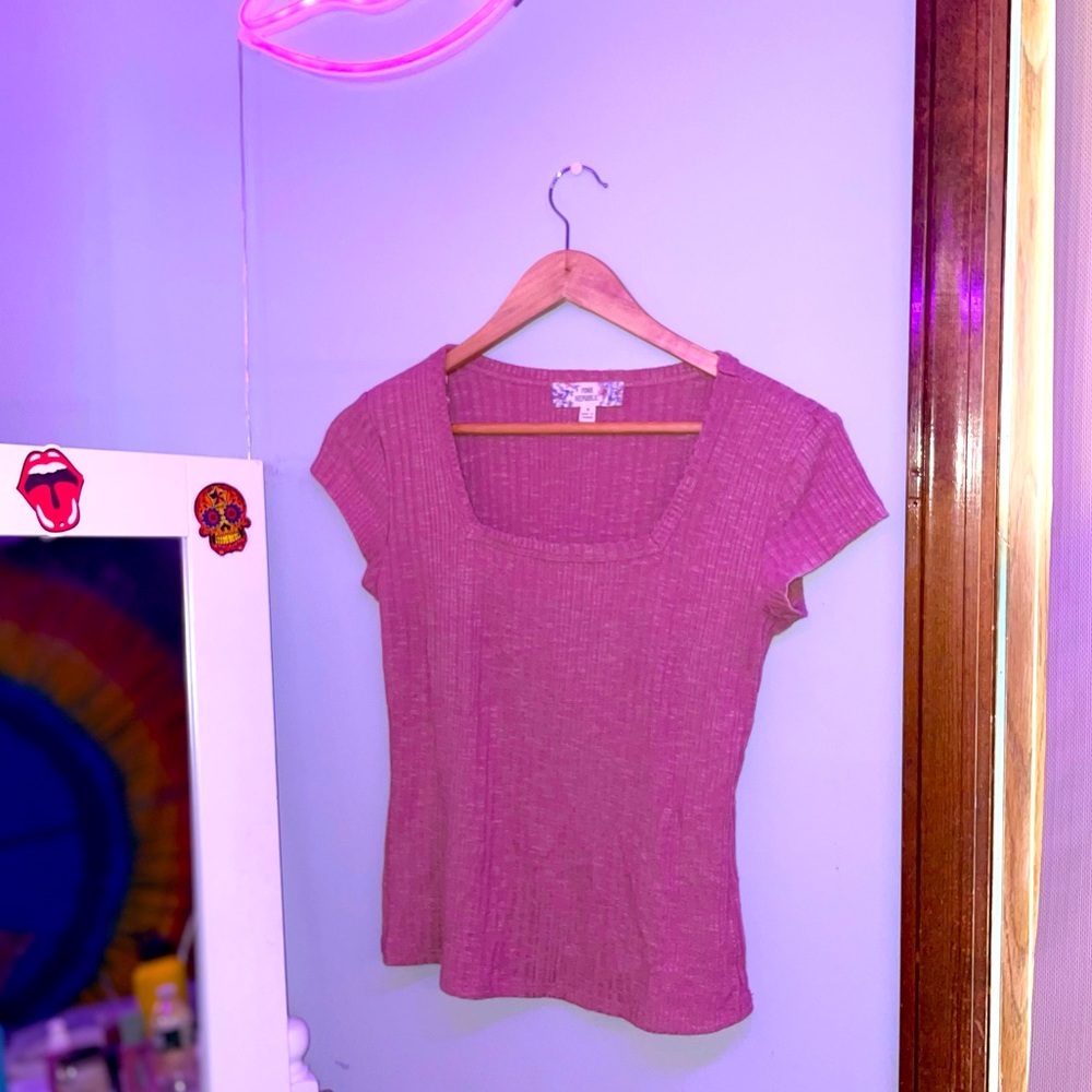 square neck top